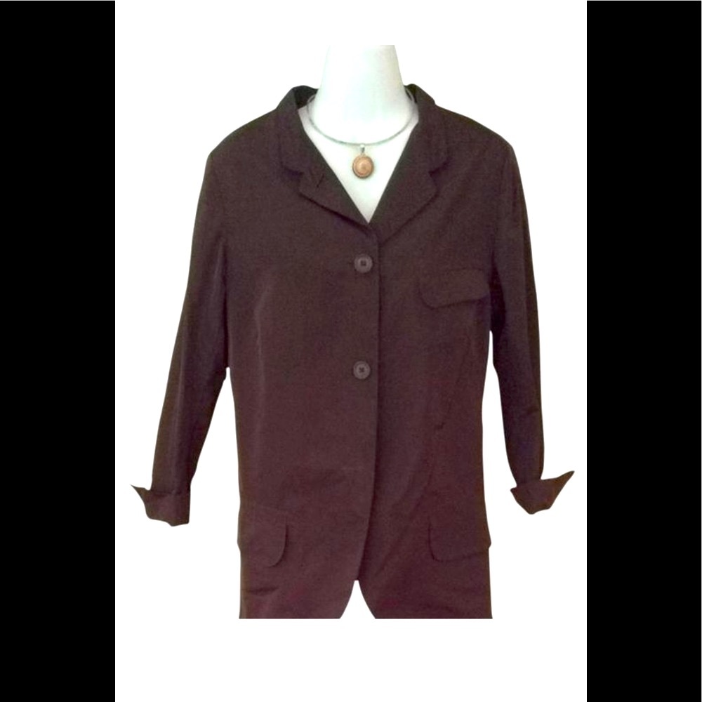 Jil Sander brown blazer